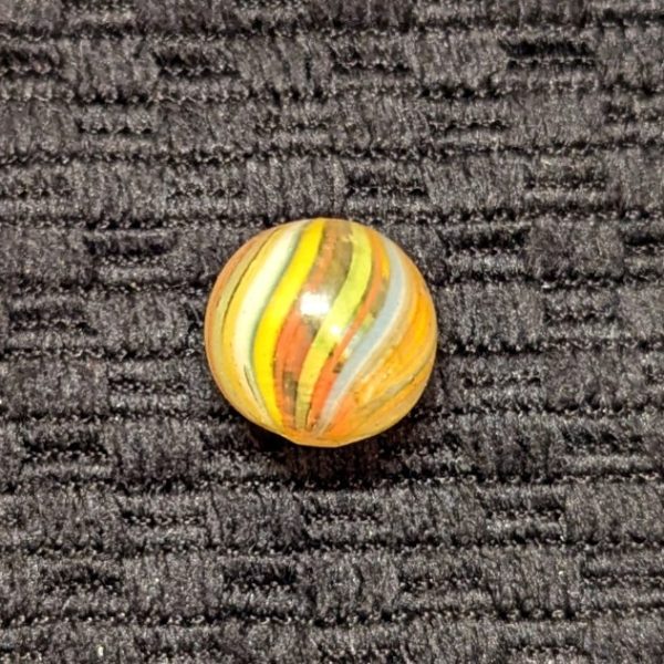 Unusual & HTF Under 1/2" Peewee Finely Striped Joseph's Coat Swirl - Image 2