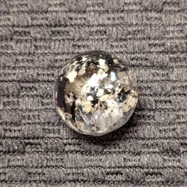 13/16" Rare Grey Mica w/ Heavy Coverage of Bright Chunky Mica ~ A "Poor Man's Black Mica" - Image 6