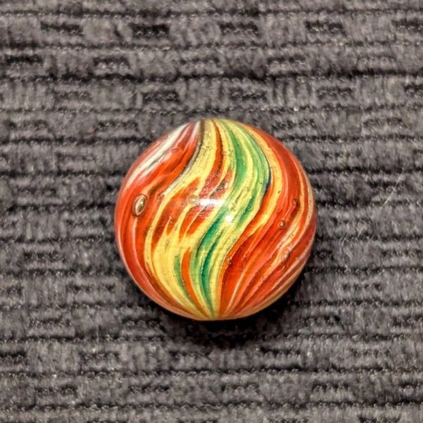 27/32" End-of-Day Style Multicolor Onionskin - Absolutely Gorgeous & Dead Mint! - Image 2