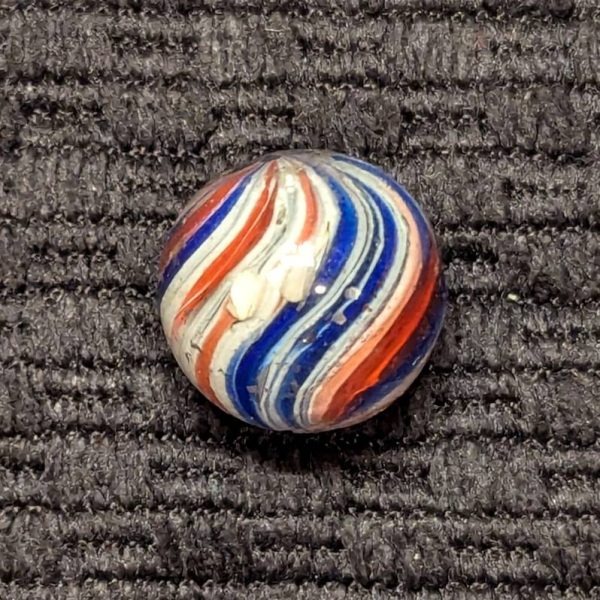 Attractive Red-White-Blue Onionskin w/  Mica. - Image 3