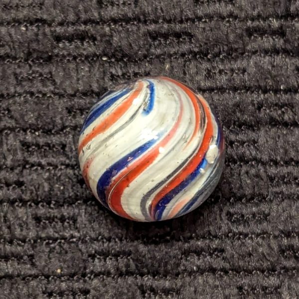 Attractive Red-White-Blue Onionskin w/  Mica. - Image 2