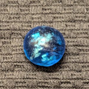 Vibrant Cyan Blue Mica w/ Large Chunky Mica Flakes!