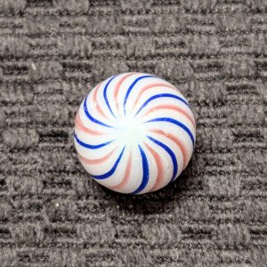 Rare 18 Blue & Red Lines Clambroth w/ Perfect Symmetry and Spacing!