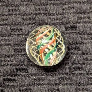 Gem Quality 6-Ribbon Divided Core Swirl w/ Tight Shrunken Cage