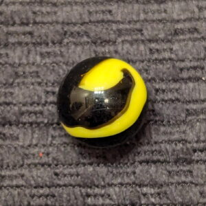 Black & Yellow Bumble Bee AKRO Corkscrew w/ 2x Twist