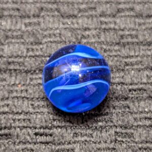 Deep Sapphire Blue Spinning Auger that Rotates Like Crazy!
