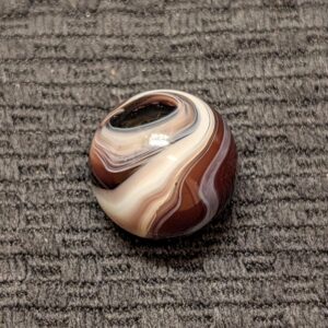 Large 13/16" Purple MFC Slag with Super Nice Pattern