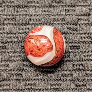 AKRO Silver Onyx Oxblood w/ Unusually Heavy Coverage