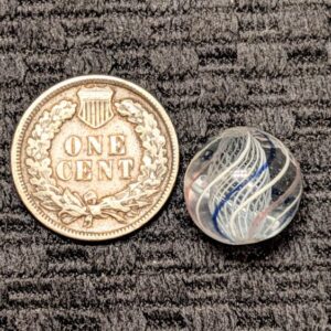 Well-Made Peewee Latticino Swirl