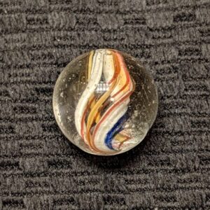 Rare Naked Capped Double Ribbon Complex Core Swirl