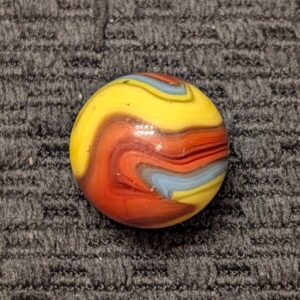 Nice AKRO Superman Corkscrew w/ Great Colors & Twist -Red Looks Very Much Like OXBLOOD!