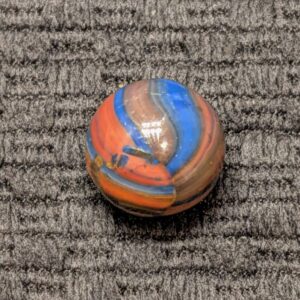 Rare & HTF Fine-Line Marble King Spiderman with Oxblood Patch & Error of Overlapping Drizzle