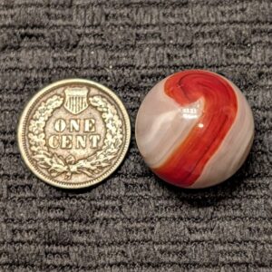 3/4" Red & Purple Shooter Corkscrew w/ White Highlights