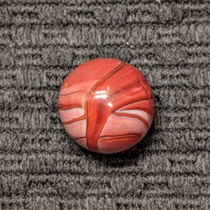 Hand-Gathered MFC Brick w/ Great Spiral Pattern & Distinct Tail to the Cut Line