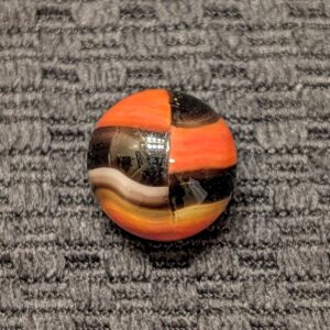 Very Bright Marble King Tiger w/ Strong Contrasting Colors - Wet Mint!