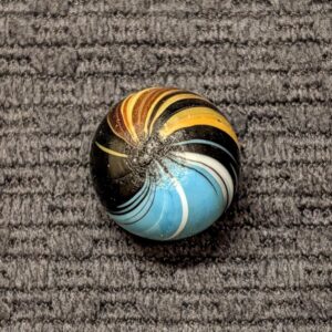 Colorful Indian Swirl with 75% Coverage - Wet Mint