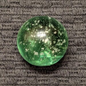 15/16" Lime Mica with Double Ghost Core & Mica on the Core Too!