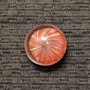 27/32" Pink Ghost Onionskin w/ a Single Yellow Stripe