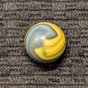 3-Color Corkscrew of Yellow, Grey & Blue