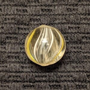 Light Green 1/2"+ Banded Transparent Swirl (Copy)