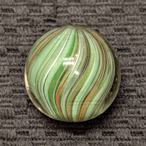 HTF Big 1-1/4" Shrunken Joseph's Coat Swirl with Sparkly Aventurine!