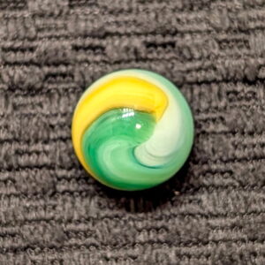 Unusual Pastel Green & Yellow Popeye AKRO Corkscrew