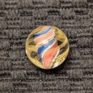 Gorgeous Spinning 4 Razor Ribbon Divided Core Swirl of High Craftsmanship & Condition