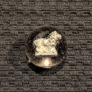 The Most Detailed, Bubble-Free, Centered and Blemish-Free Original Surface Lion Sulphide I've Ever Seen! - Wet Mint