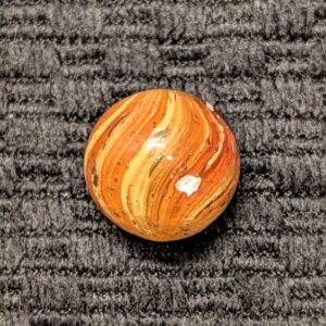Orange & Yellow Streaked Onionskin w/ Mica