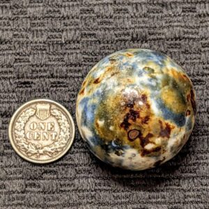 Huge 1-5/16" Fancy Bennington - Rarely Seen this Large!
