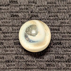 White Snake Corkscrew w/ a Bluish Hue Along One Edge
