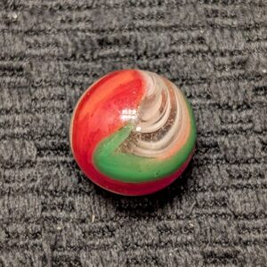 Brilliant Red & Green Popeye Corkscrew w/ a Good Twist & Fantastic Eye Appeal!