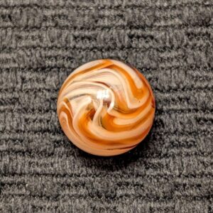 Beautiful Alley Agate Calligraphy w/ Wild Undulating Flame-Like Pattern