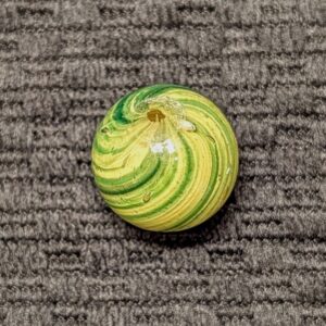 Great Looking Onionskin of Yellow, Green & a Little Red - Impeccable Wet Mint!