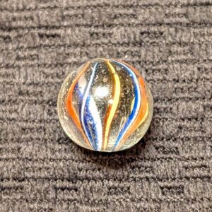 Shrunken Coreless Swirl w/ 6 Colorful Ribbons of Alternating Colors