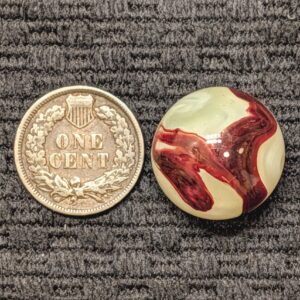 Shooter Size Lemonade Oxblood w/ Rich Strong Oxblood Coverage