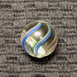Coreless Swirl w/ 4 Colorful Striped Ribbons