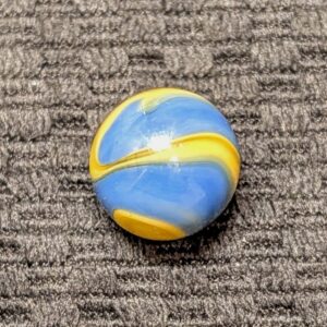 Blue & Yellow-Orange Corkscrew- Wet Mint!