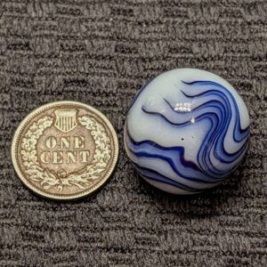Big RARE Alley Flame w/ Wild Cobalt Multi-Flame-Tip Patterns!